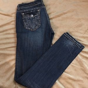 Denim skinny jean