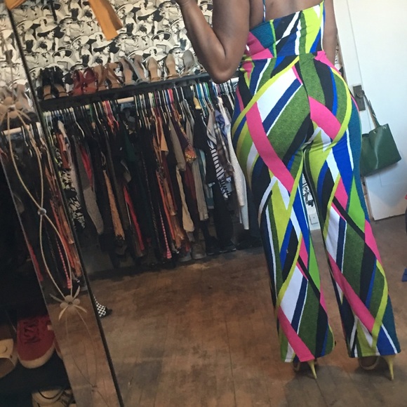 One piece Multi-Color Romper!!! - Picture 4 of 4