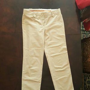 Tory Burch khaki cropped pants