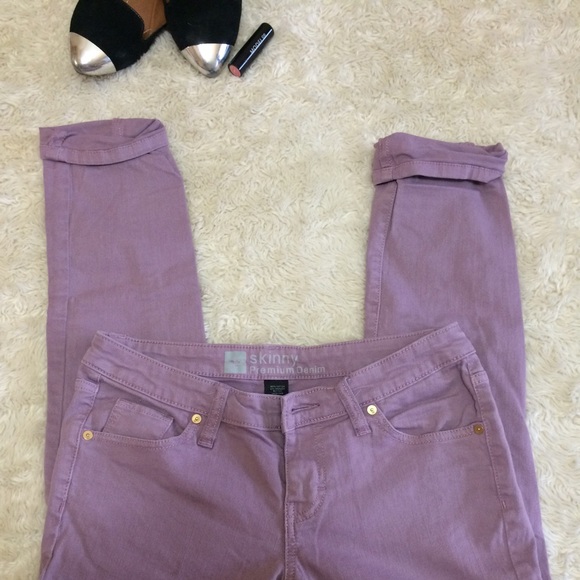 Purple Skinny Jeans