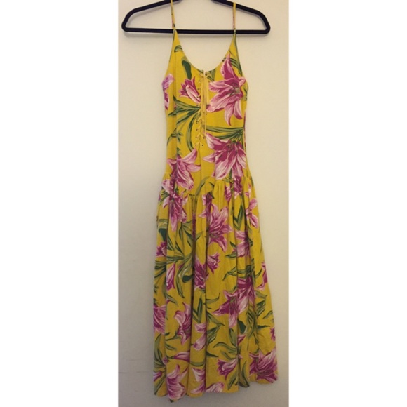 Vintage Floral Betsey Johnson Dress