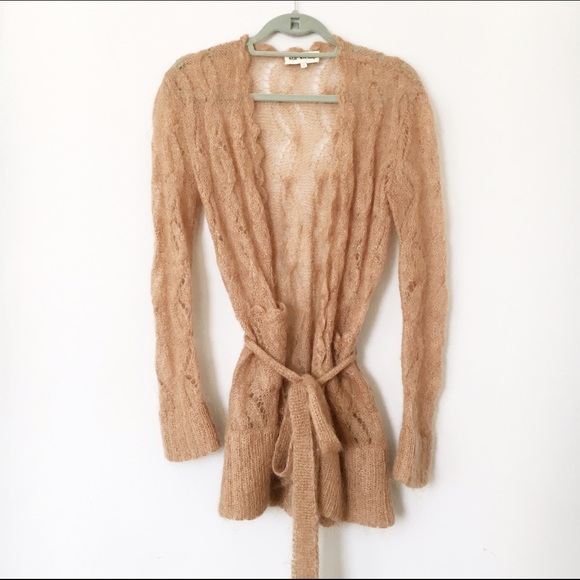 Mohair cardigan from Anthro