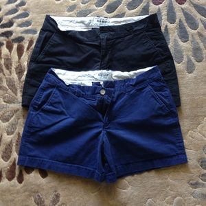 2 pair old navy cotton shorts
