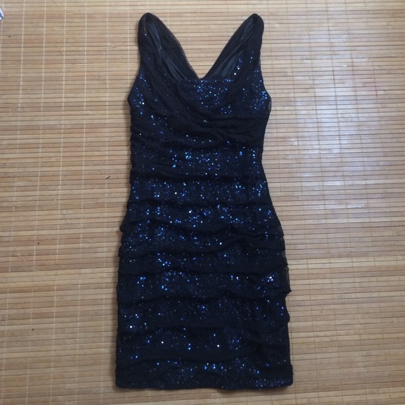 Express Dresses & Skirts - Express black sequin dress Express Dresses & Skirts - Express black sequin dress