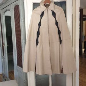 Vintage Leather Cape
