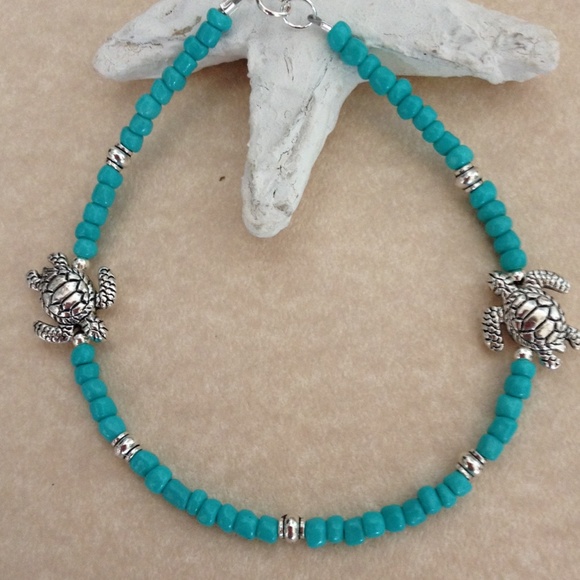 ๐ข Cute Sea turtle Anklet - Picture 1 of 3