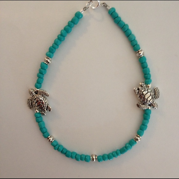 ๐ข Cute Sea turtle Anklet - Picture 2 of 3
