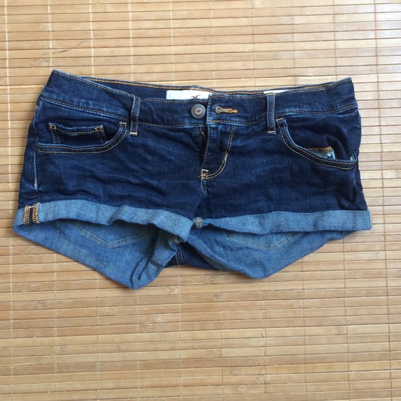 Hollister 3" denim shorts