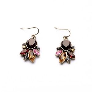 Flower Earrings Vintage Inspired Design