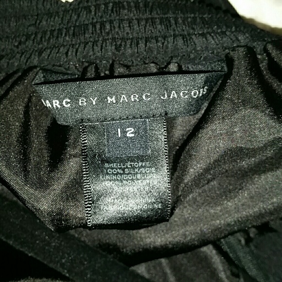 Marc Jacobs Black and Cream Polka dot skirt-sz12 - Picture 3 of 4