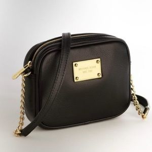 Black Michael Kors cross body purse