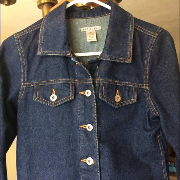 Vintage style jean jacket from Nordstrom.