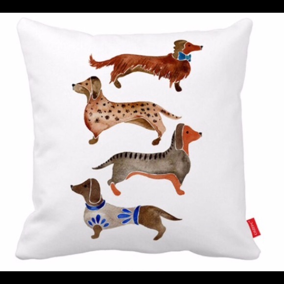 Dachshund Dog style decoration pillow cover