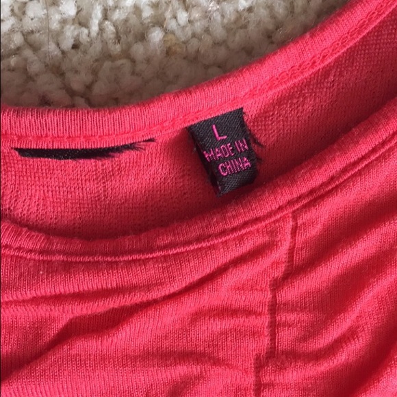 •❣Coral Bodycon Dress - Picture 3 of 6