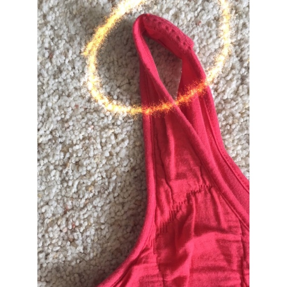 •❣Coral Bodycon Dress - Picture 4 of 6