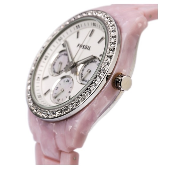 Pink Fossil Watch