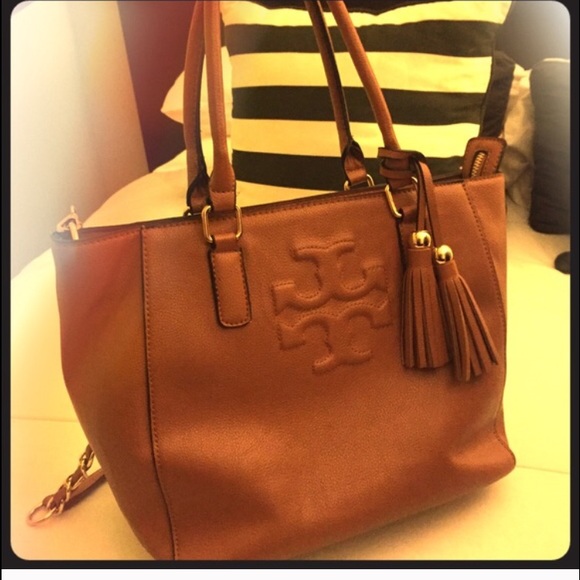 Tan Thea Tassel Tote