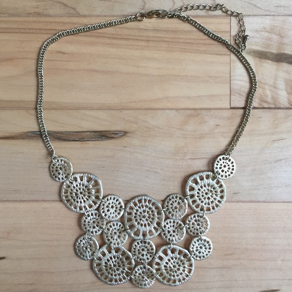 Gold Statement Necklace