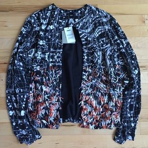 NWT Contemporary Splatter-print Jacket