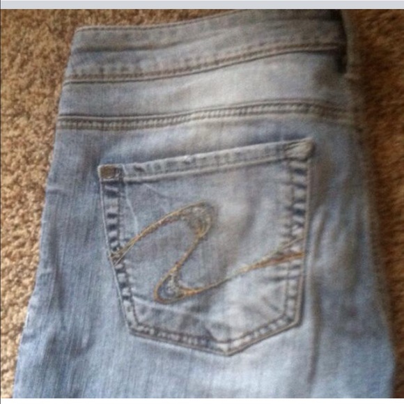 Silver jeans