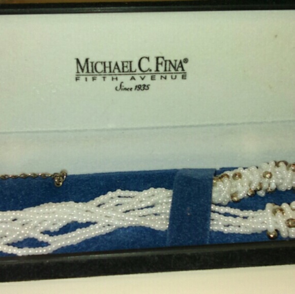 Michael fina fifth ave necklace - Picture 1 of 1