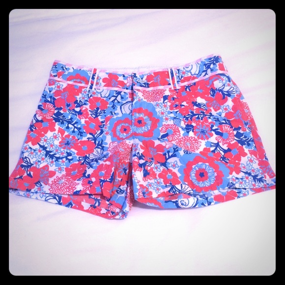 Lilly Pulitzer Shorts Sz 4 Palm Beach Fit
