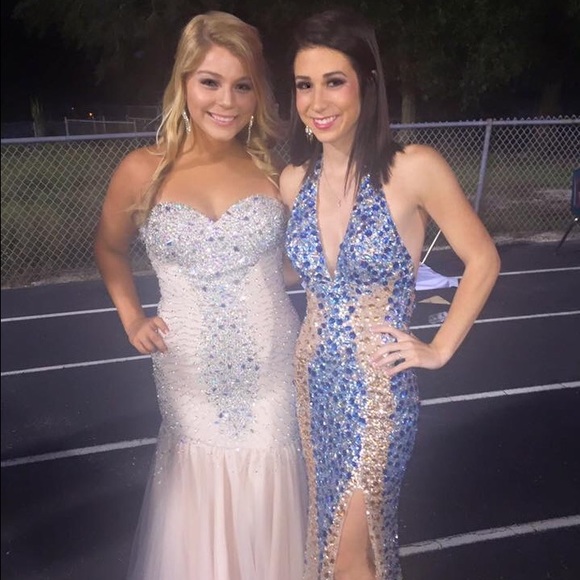 Long Terani Couture Gown - Picture 2 of 4