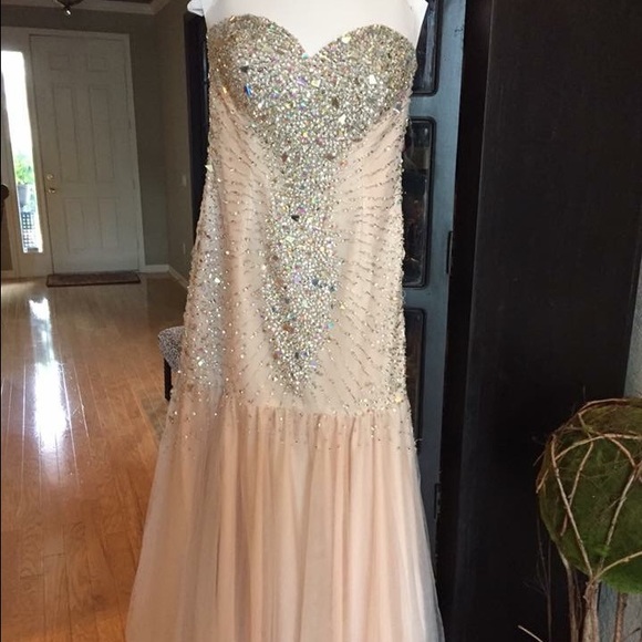 Long Terani Couture Gown - Picture 4 of 4