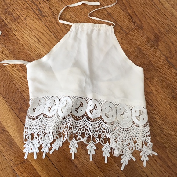 Stone Cold Fox Lace Halter