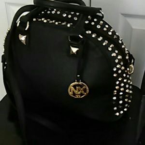 Nx diamond studded bag