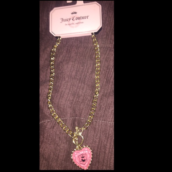 Juicy Couture Charm Goldtone Necklace