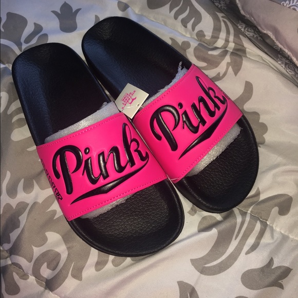 Victoria secret pink flip flop sandals