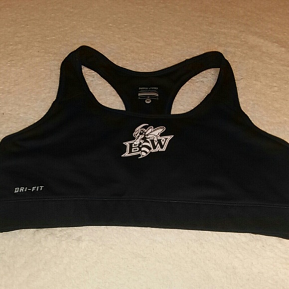 Collegiate Nike Pro Dri-Fit Sports Bra