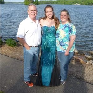 Gorgeous mermaid prom dress