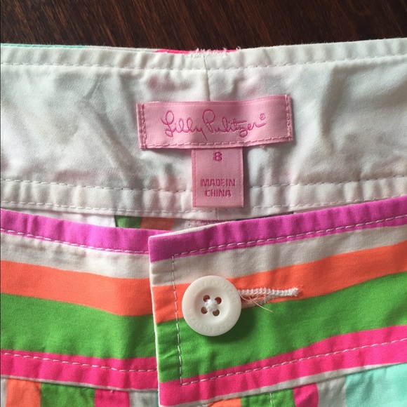 Sold! Lilly Pulitzer striped shorts - Picture 3 of 3