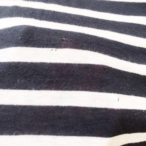 R13 Boyfriend Stripe d T-shirt Size xs - Picture 4 of 4