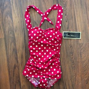 Esther Williams one piece ruched