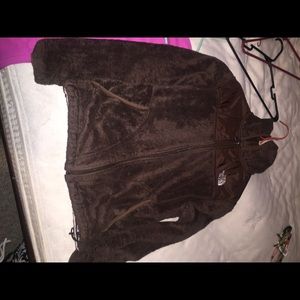 Brown Hooded Northface