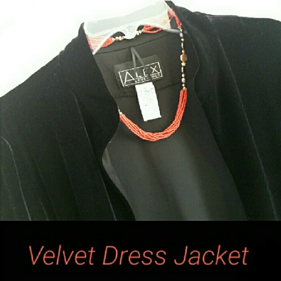CLOSET CLOSING! NWT Velvet Dress Jacket