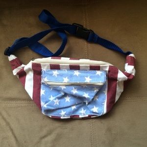 American Flag Fanny Pack