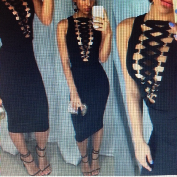 🍷Women's Sexy V-Neck Plunge Bandage Dress🍷