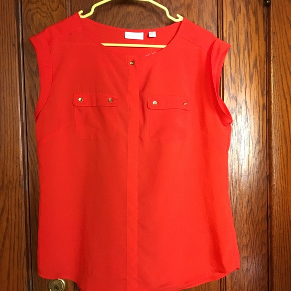 Orange/Red blouse