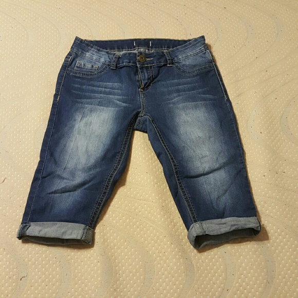 Knee length shorts