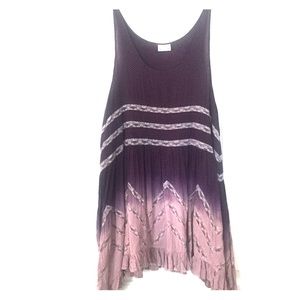 FP Purple Ombré Trapeze Slip