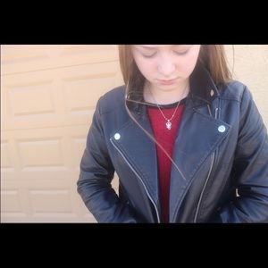 A leather jacket