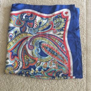 Vera Bradley Marina Paisley Silk Scarf