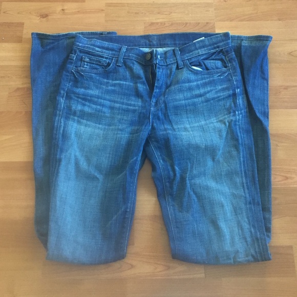 7 For All Mankind High Waist Bootcut Jeans Size 30 - Picture 7 of 7