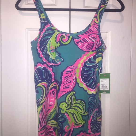 Lilly Pulitzer NWT Tabbie Tank Sea Blue