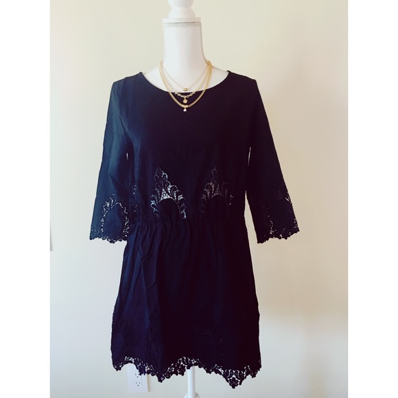 Lace Black Dress - Picture 3 of 6