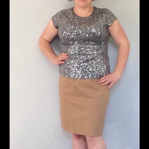 INC International Concepts Sequin Shirt